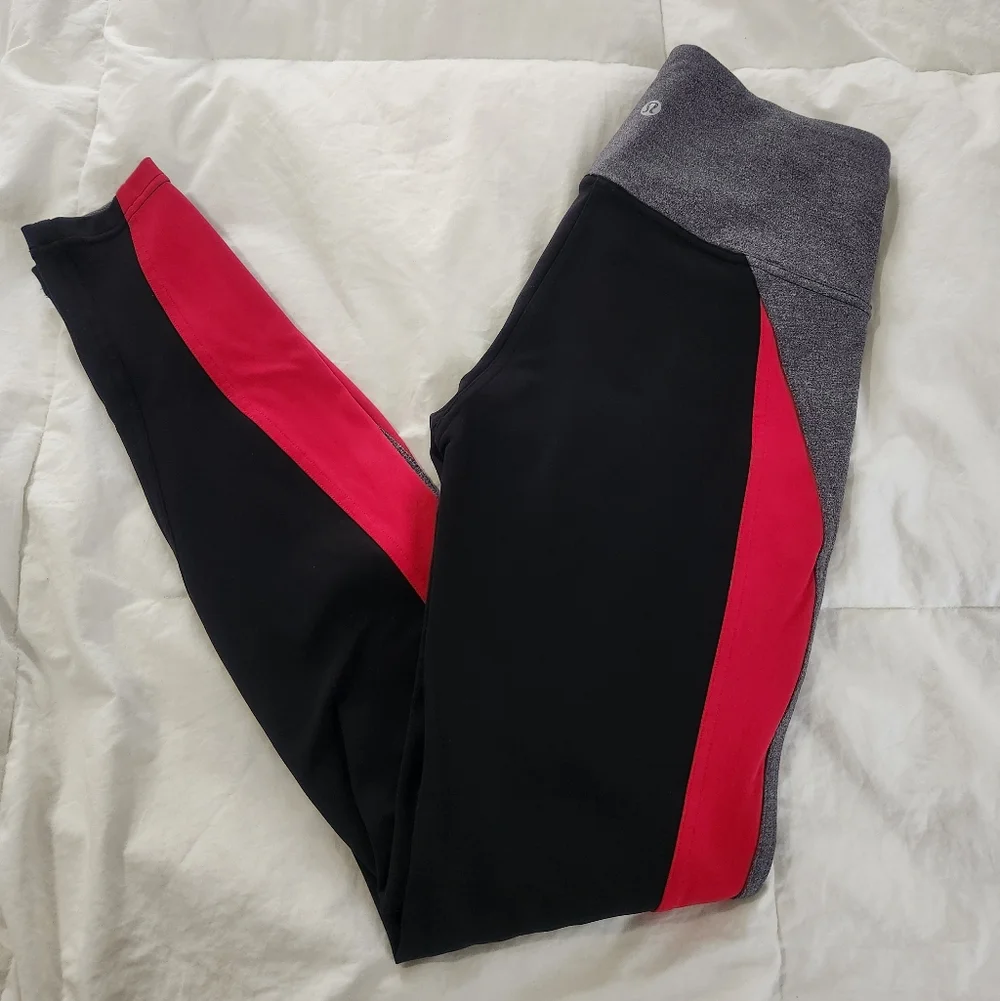 Lululemon Get Going Train Tight 28" Size 6 Gym Training Workout Crossfit - Picture 2 of 9